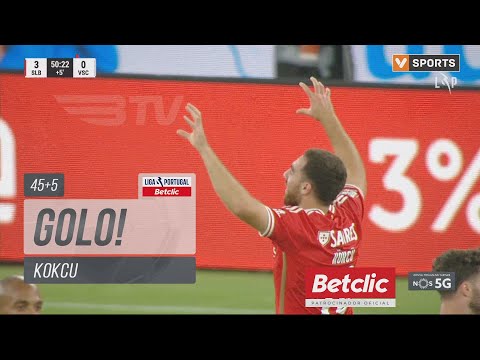 Golo Kokcu: Benfica (3)-0 Vitória SC (Liga 23/24 #4)