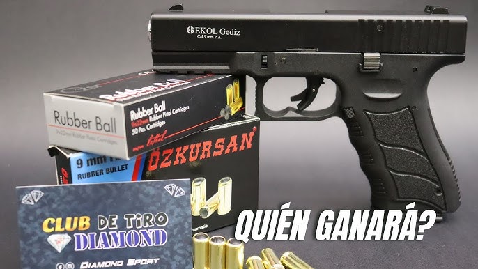 Pistola Fogueo Zoraki Glock 917 + 5 municiones 9mm – Geoutdoor