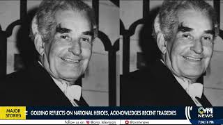 Golding Reflects Of National Heroes, Acknoledges Recent Tradedies October 20, 2025