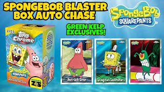 topps spongebob booster box 2025 TOPPS CHROME SpongeBob SquarePants VALUE BLASTER BOX 25th Ann Brand  New QTY