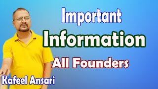 #onpassive Important Information All Founders ll Bisma Production.