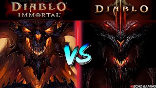 Diablo Immortal vs Diablo 3 - They are NOT the Same