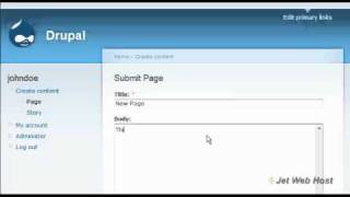 How to manage pages in Drupal