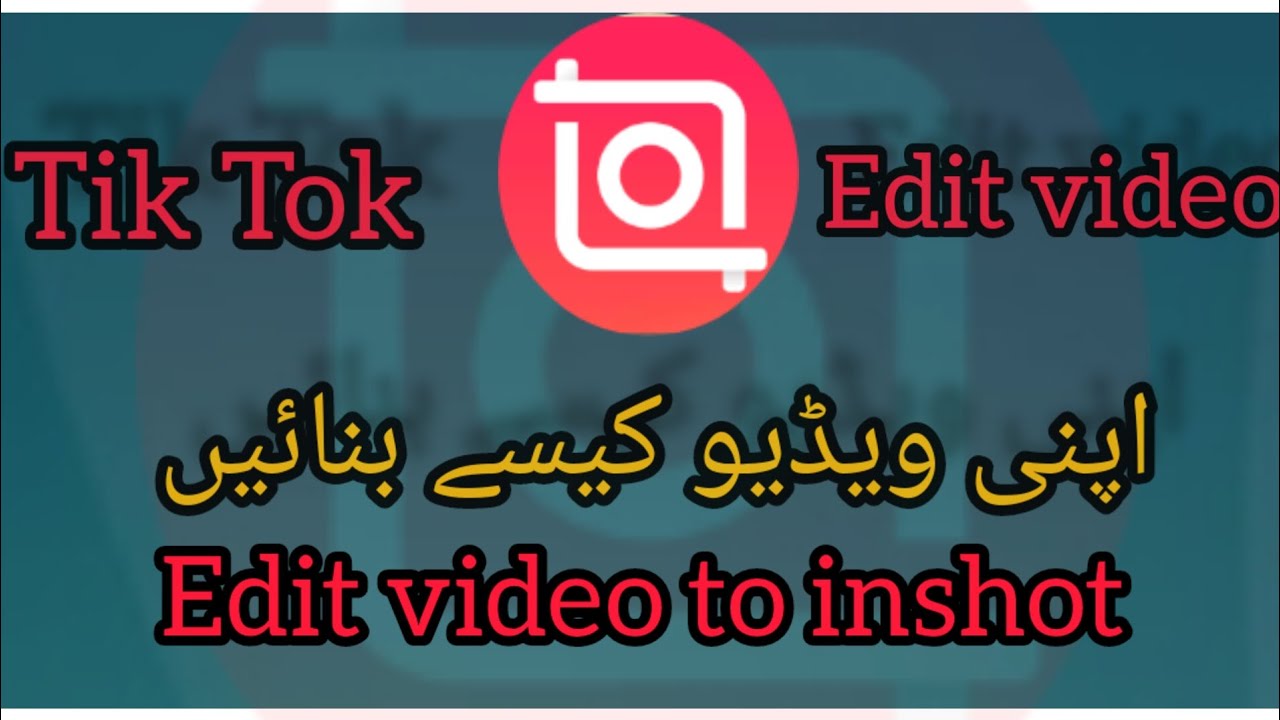 How Edit video to inshot and Tik Tok Editing Viral videos Full up in ...