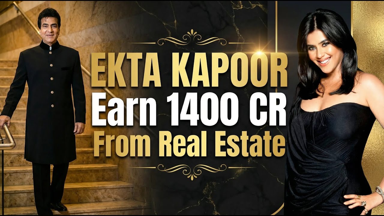 Ekta Kapoor Earned 1400 Crore From Real Estate | Shocking Business Success Story