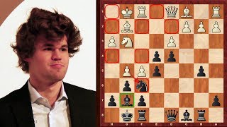 Magnus's Carlsen's blitz chess piece sac against Jobava for the 'initiative'