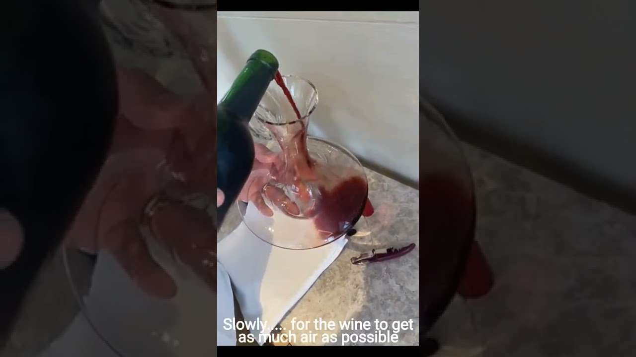 LeDomduVin: Decanting Château L'Evangile 2000 (by @ledomduvin)