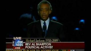 Michael Jackson Memorial - AL SHARPTON