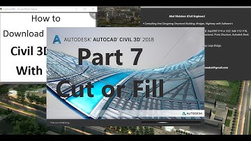 Road Design Part 7   Computing Cut Or Fill in Civil 3D Amharic By Abel M