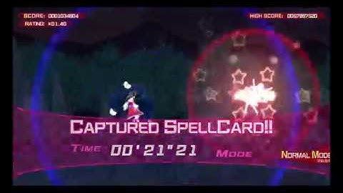 Touhou: Azure Reflections - Reimu Normal 1cc