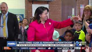 Once again: State Superintendent denies Verletta White's appointment as BCPS Superintendent