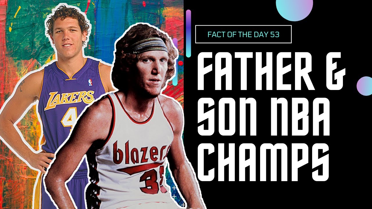 FATHER AND SON NBA CHAMPIONS - THERE ARE ONLY 4! 💪