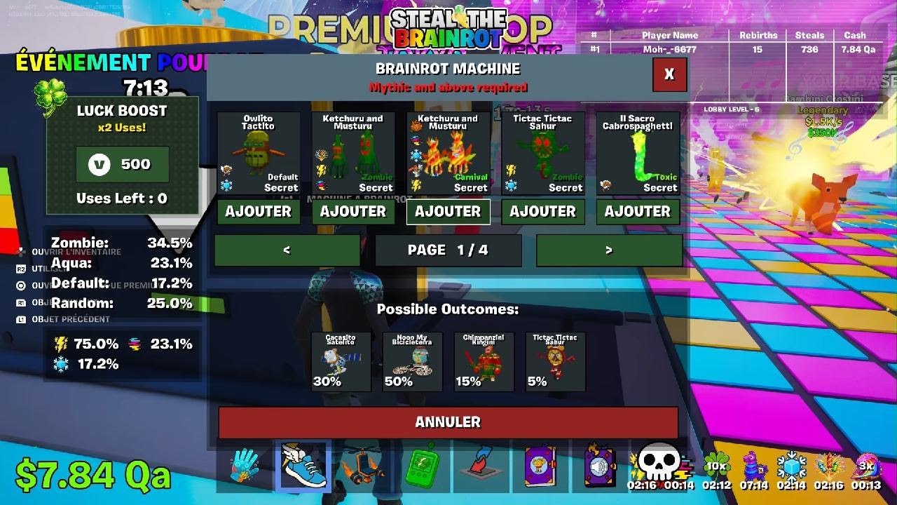 C'etait mon meilleur admin abuse!!!