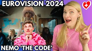 First Listen: NEMO- The Code | Switzerland🇨🇭Eurovision 2024 - Vocal/Music In Depth Analysis!