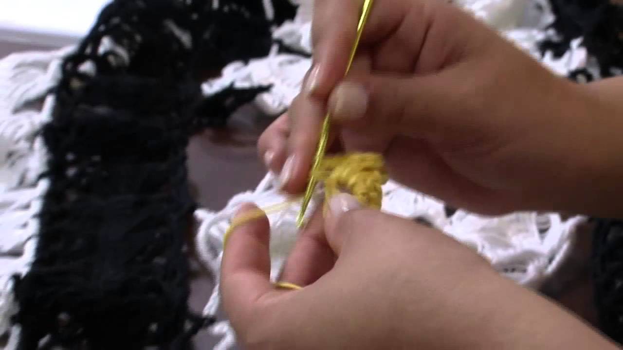 Mulher.com 21/10/2013 Eliete Massi - Crochê de grampo Parte 2/2