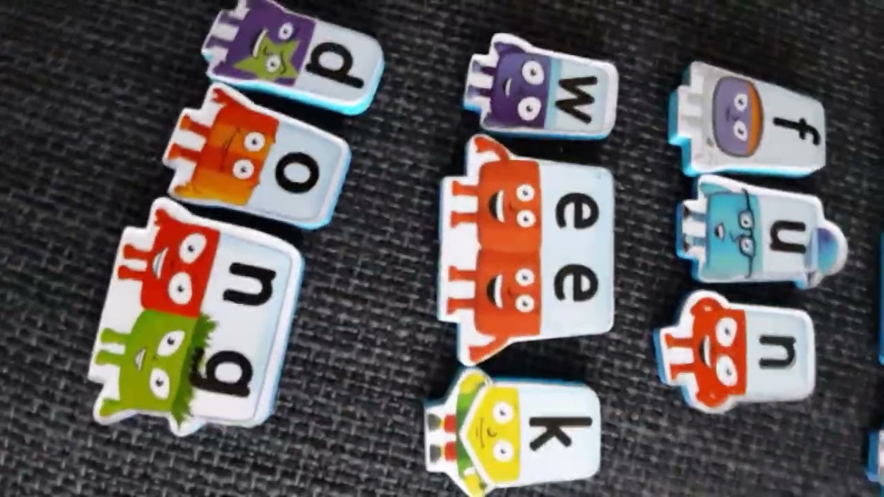 Alphablocks Toys ft.Lego Builderman