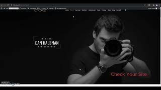 Dan – Creative Photography WordPress Theme - Setup and Import