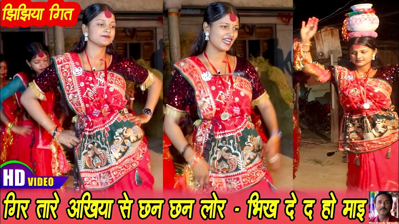 भिख दे द ए माइ || झिझिया गित || jhijhiya song || Rajdevi temple bhagwatipur || Rampukar mandal