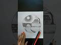 Easy Moonlight pencil Drawing 🌙✏️ #painting #shortvideo #sketch 👉 Subscribe for more drawing videos🎨