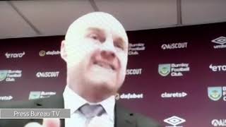 Sean Dyche post match press conference vs Arsenal