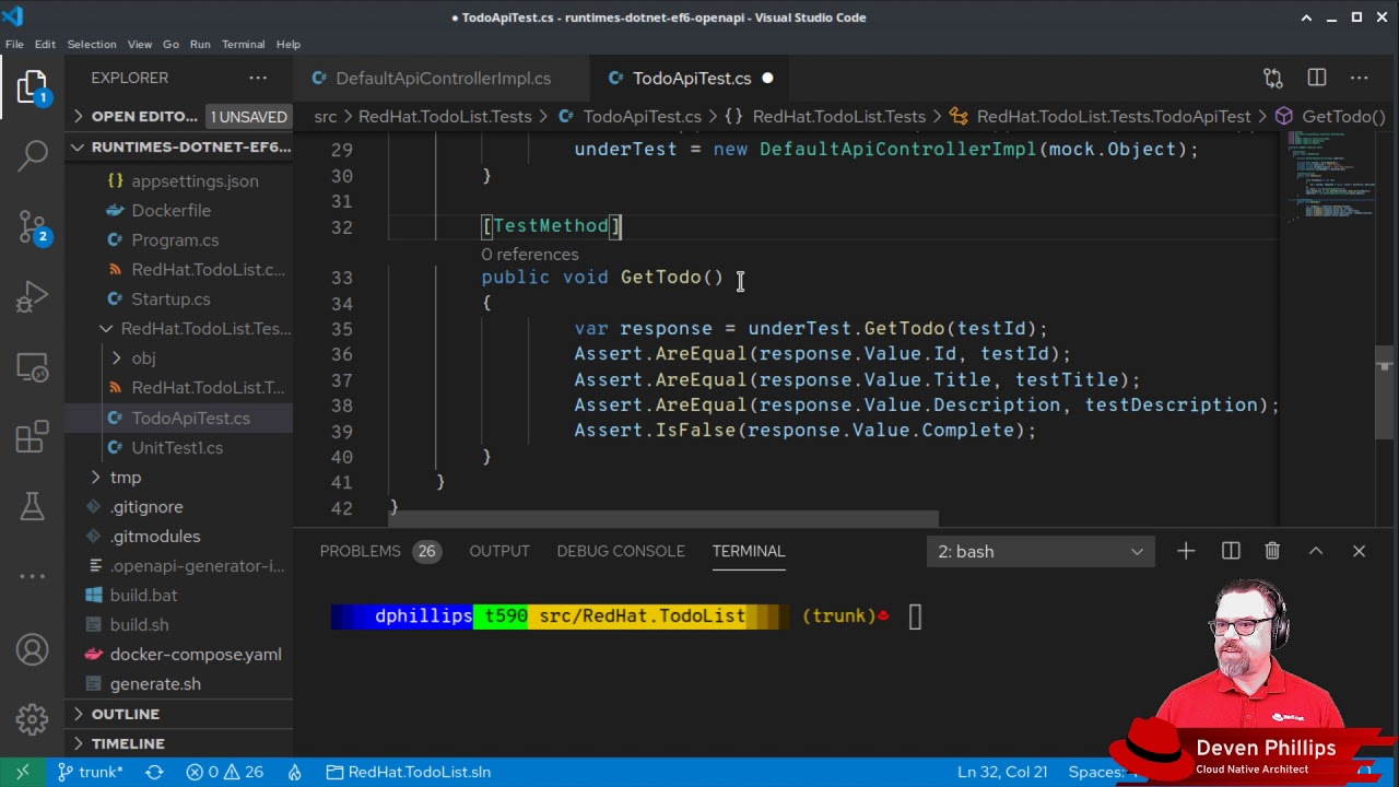 Implement Our First Controller Method Using Test-First and TDD - YouTube