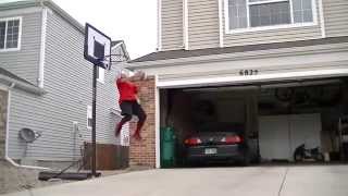 Gatorade Like Mike - AJ Dunking on 7.5' (Michael Jordan Commercial)
