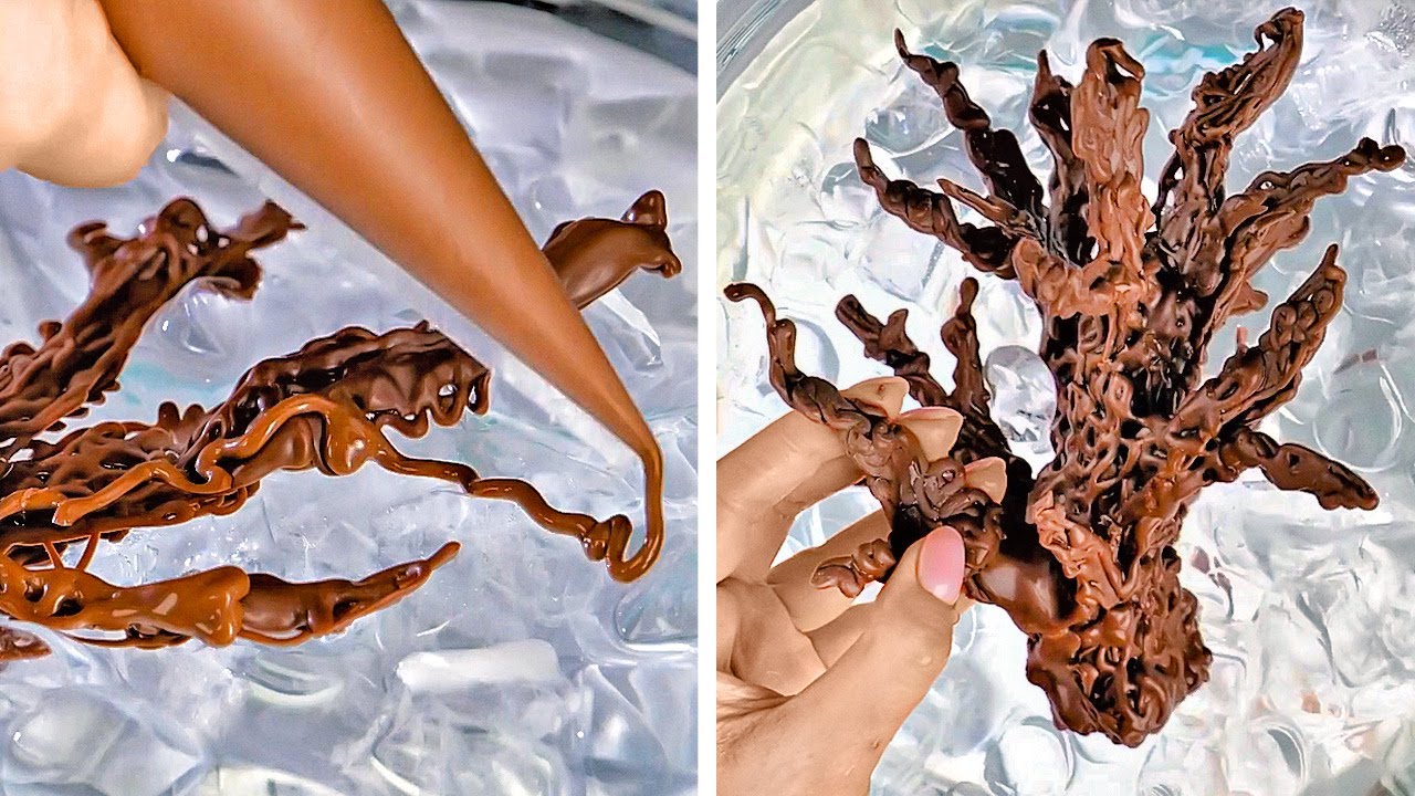 Simply Delicious Chocolate Treats || Chocolate Decor Tutorials And Tricks