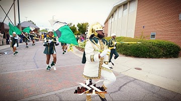Norfolk State University "Spartan Legion" - Marching In Vs NCAT - 2023