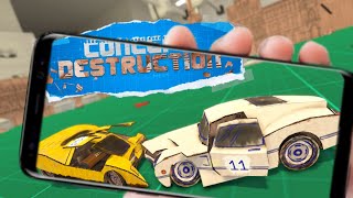 Concept Destruction Mobile На Андроид Новая Toys Car Crash Игра Concept Destruction Android Gameplay