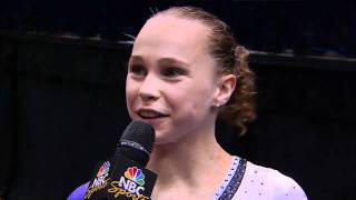 Rebecca Bross Interview - 2010 Visa Championships - Women - Day 2
