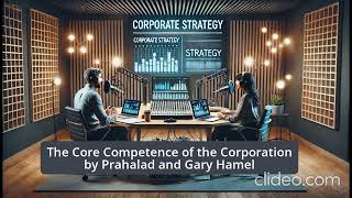 The Core Competence of Corporation by C.K. Prahalad and Gary Hamel