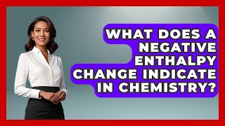 What Does a Negative Enthalpy Change Indicate in Chemistry? - Thermodynamics For Everyone