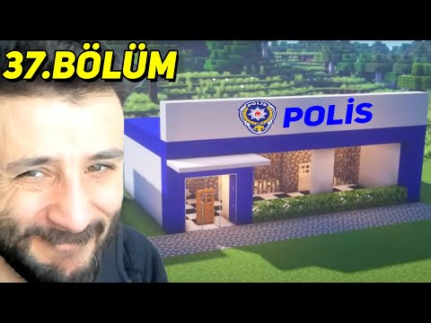 POLİS KARAKOLU ve MAPUSHANE 😉 MİNECRAFT (2023) 37.Bölüm