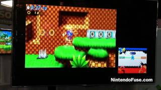 Sonic Generations (3DS) - Classic Sonic Stage Gameplay E3 2011