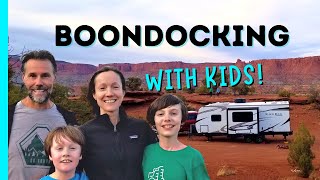 Boondocking With Kids | Full Time RV Living With Kids | RYJ