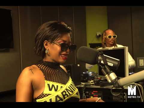 GIGI LAMAYNE - METRO FM , MIDDAY UNPLUGGED WITH LERATO KGANYAGO AND PROVERB.