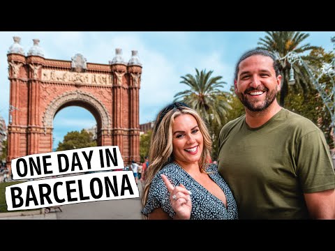 One Day in Barcelona, Spain - Travel Vlog | La Sagrada Familia, Ciutadella Park, La Rambla, & MORE!