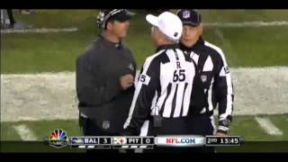 Ray Lewis Hit on Heinz Ward Week 9