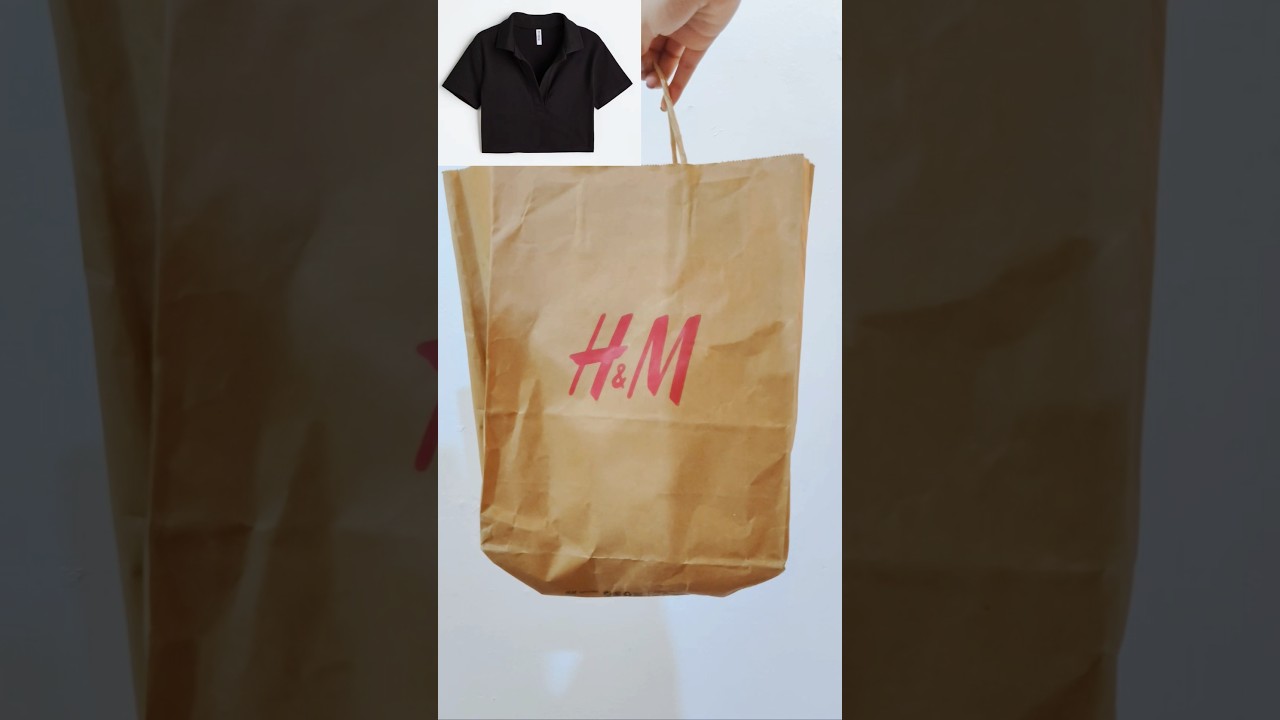 H&M Collared Crop Top🩷 