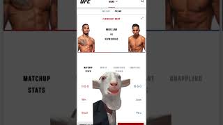 Andre Lima vs Kevin Borjas #ufcvegas119