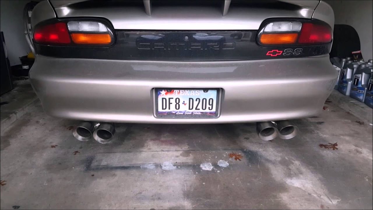 LS1 Camaro PHAB Catback Exhaust - YouTube