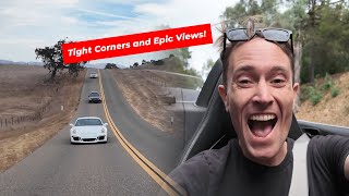 EPIC MOUNTAIN ROADS DRIVING WITH THE LOCALS Santa Barbara Adventure