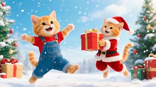 Kind Ginger Kitten Decorates for Christmas with Mom and Hands Out Gifts to Strangers — So Heartwa...