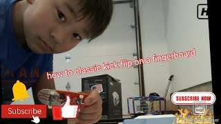 how to kick flip on a fingerboard fast!!!