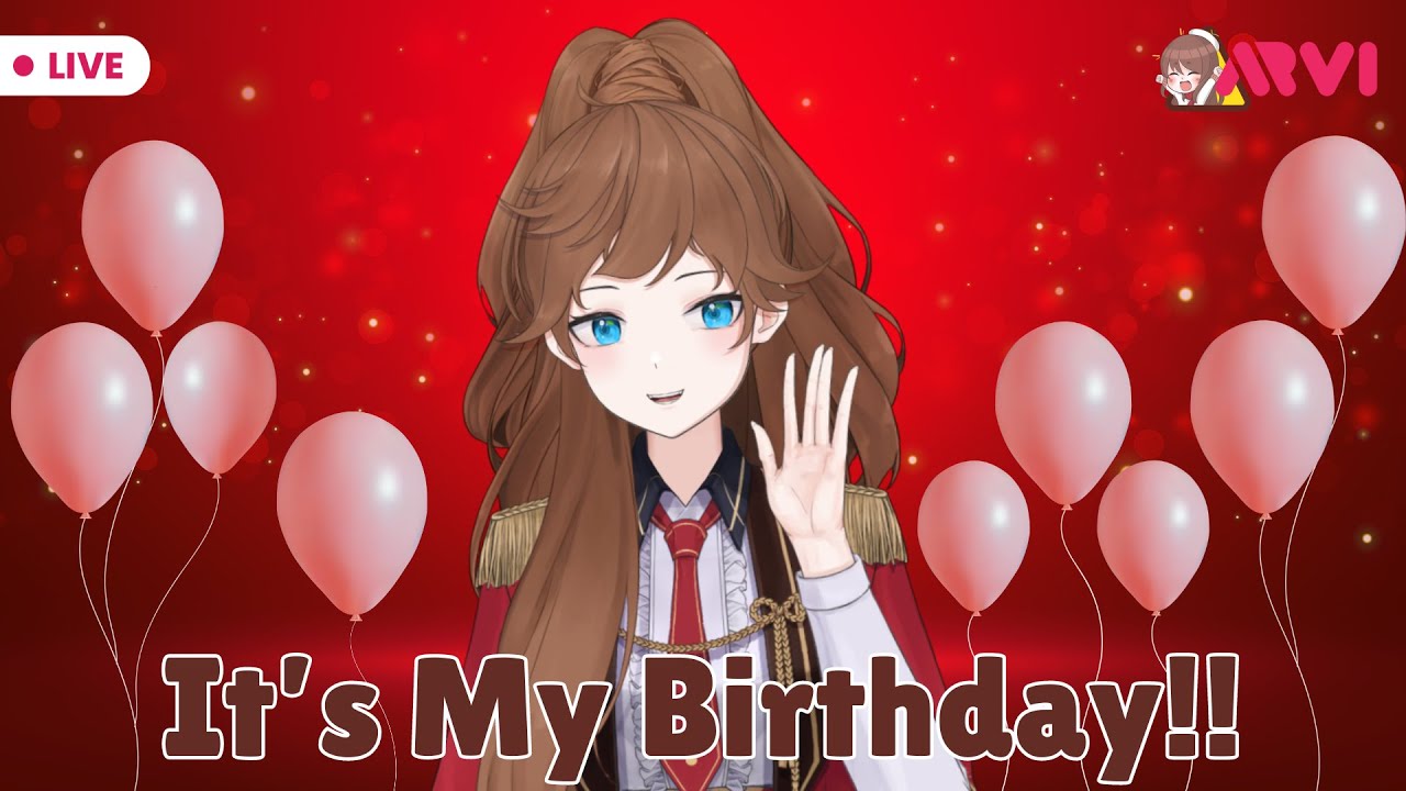 🔴【BIRTHDAY STREAM】It&rsquo;s My Birthday!! #vtuberindonesia - YouTube