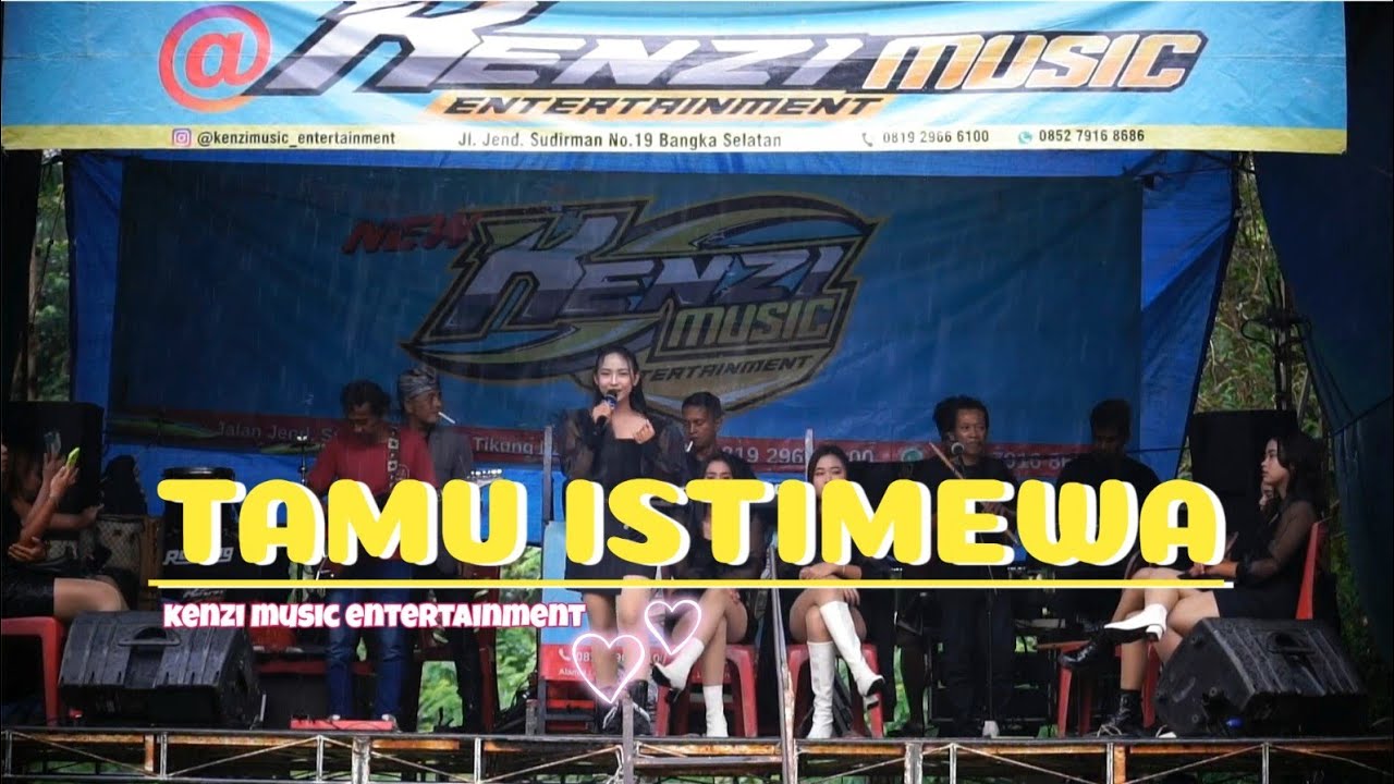 Tamu istimewa versi Kenzi music || acara pernikahan Ari dan Dian desa Dusun c2 || Bangka tengah 