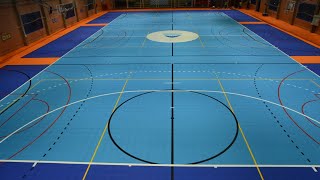 Indoor basketball court cost  Costeffective customized modular sports flooring | ZSFloor