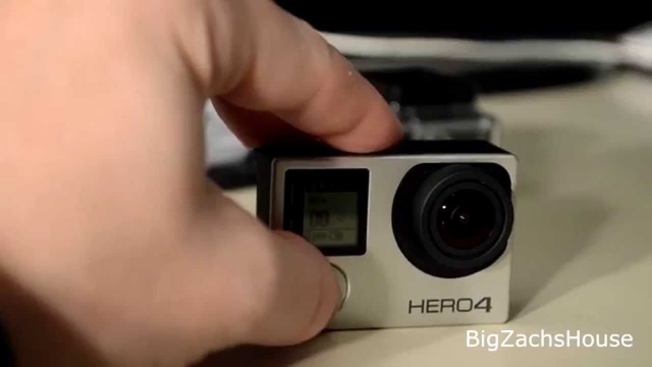 GoPro Hero 4 how to change settings tutorial demo YouTube