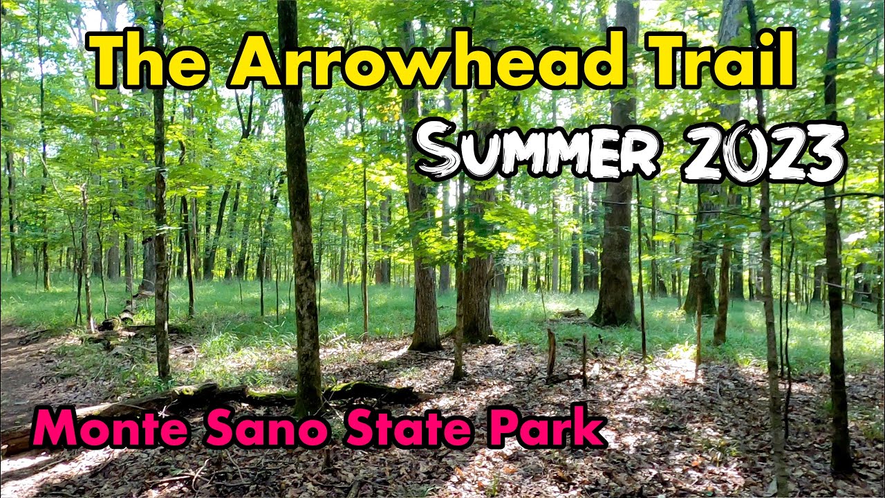 Hiking the Arrowhead Trail, Monte Sano State Park, Huntsville, Alabama