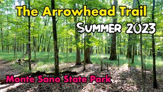 Hiking the Arrowhead Trail, Monte Sano State Park, Huntsville, Alabama